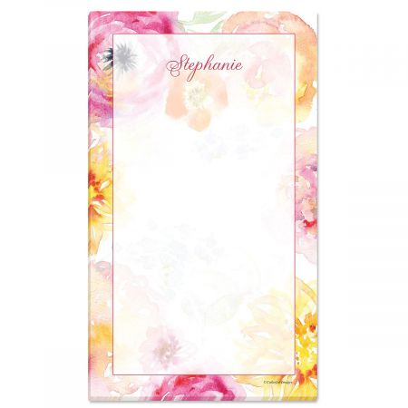 Pretty Posy Custom Memo Pads