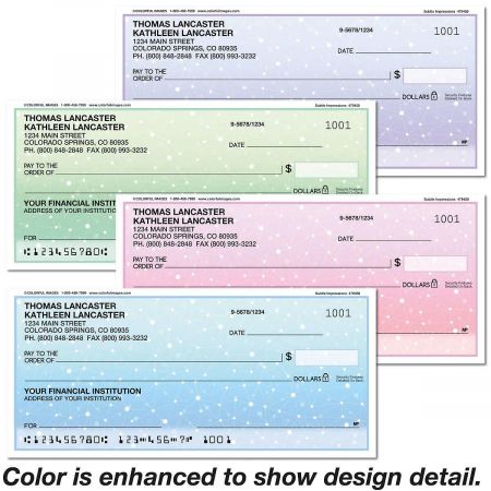 Subtle Impressions Personal Checks
