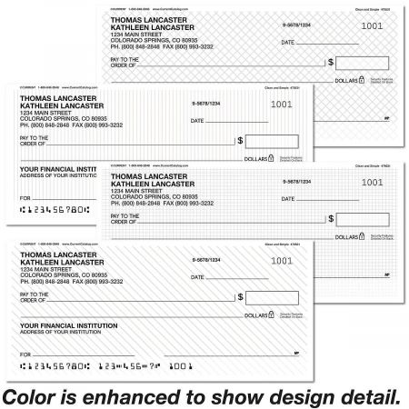 order duplicate checks order duplicate checks