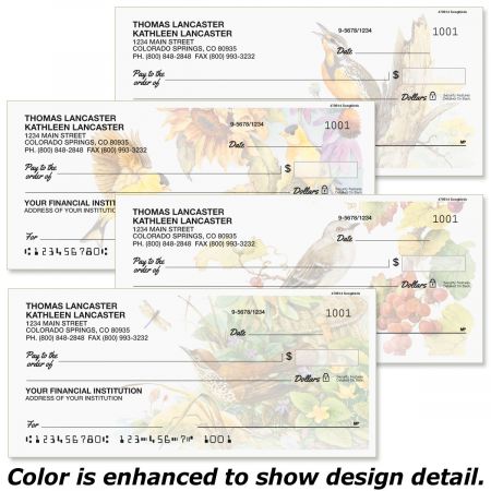 Songbirds Personal Checks