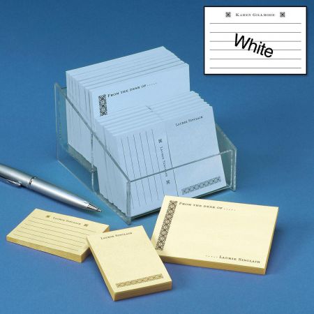 NTD-BOX-SGR Cool Colors Noted by Post-it Printed Notes Gift Box Square Sticky Notes 5-Pack Pens Mini List Sticky Notes 4 Piece Set Includes Round Sticky Notes 