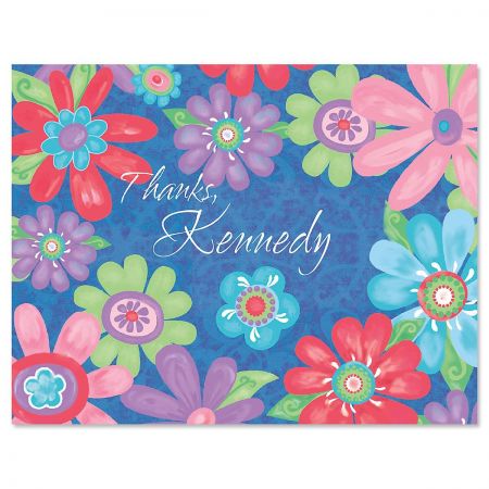Blossom Custom Thank You Cards