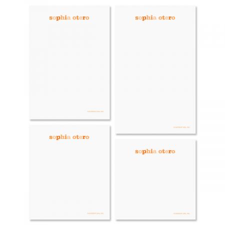 Color Wash Memo Pad Sets