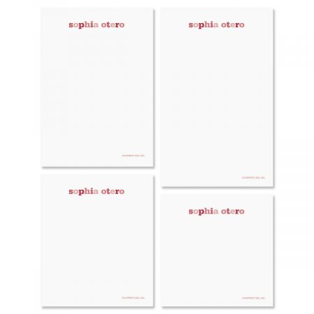 Color Wash Memo Pad Sets