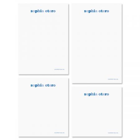 Color Wash Memo Pad Sets