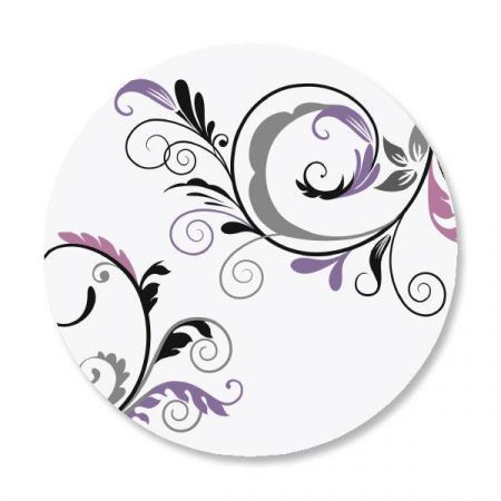 Black & Grey Fantasy Envelope Seals