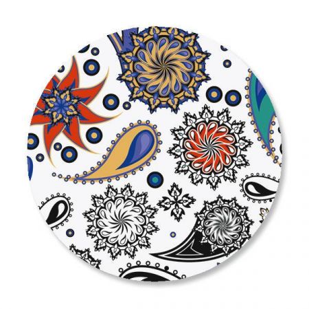 Color Paisley Envelope Seals