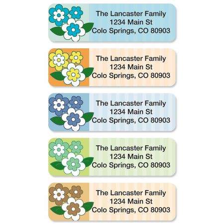Formal Initial Rolled Return Address Labels