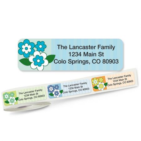 Formal Initial Rolled Return Address Labels