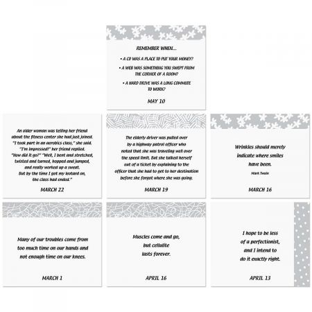Senior Moments Perpetual Calendar