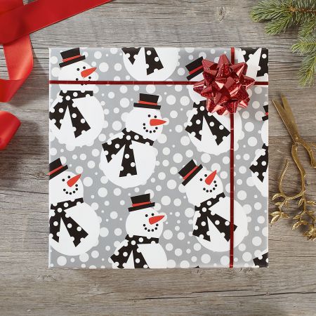 Red Plain Kraft Jumbo Roll Gift Wrap 72 sq ft.