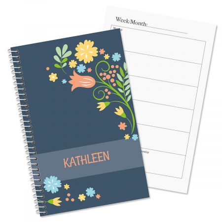 Simply Blooming Personalized Planner