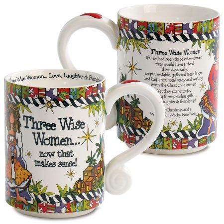 Three Wise Women Novelty Mug