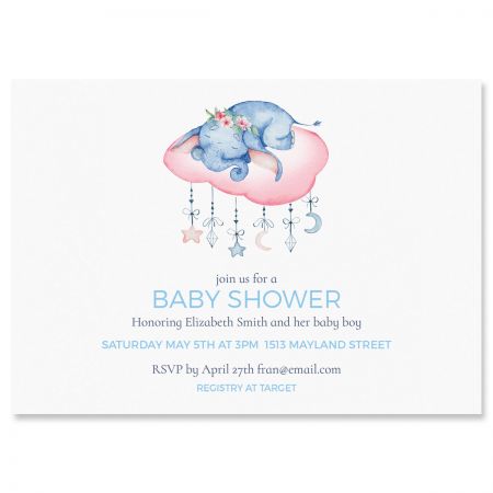 personalized shower invitations