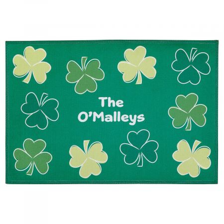 Shamrock Custom Doormat