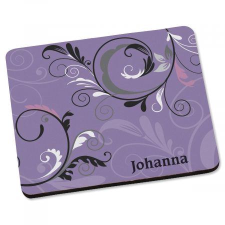 Black & Grey Personalized Mousepad