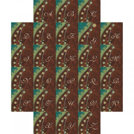 Pearls Personalized Bag Tag