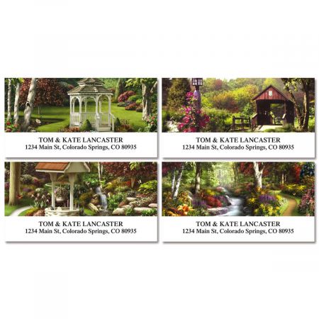 Peaceful Moments Deluxe Return Address Labels (4 Designs)