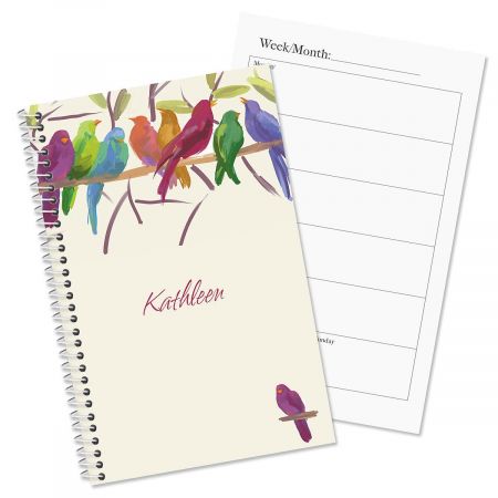 Flocked Together Personalized Planner