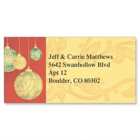 Elegant Border Return Address Labels