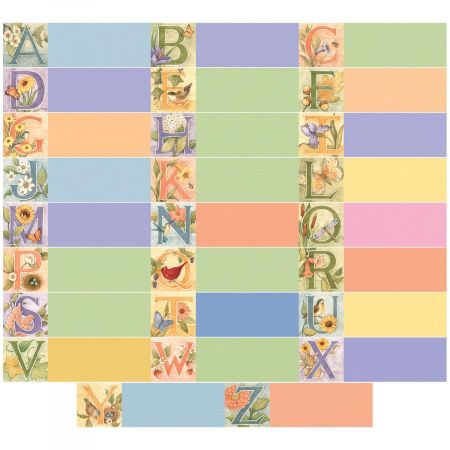 Spring Alpha Initial Classic Return Address Labels