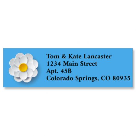 Sweet Daisy Classic Return Address Labels
