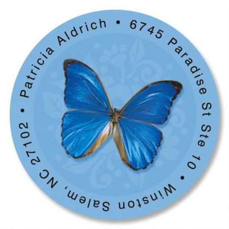 Rediscover Round Return Address Labels