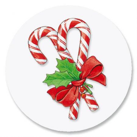 Peppermint Candies Envelope Seals