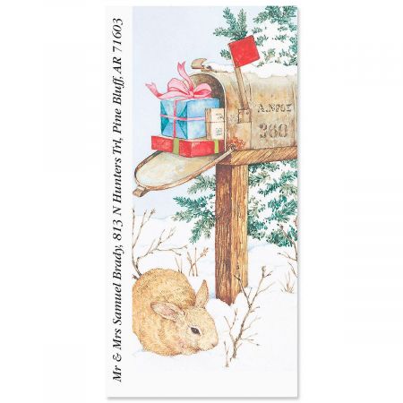 From Ours to Yours Oversized Return Address Labels