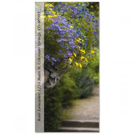 English Garden Path Oversized Return Address Labels