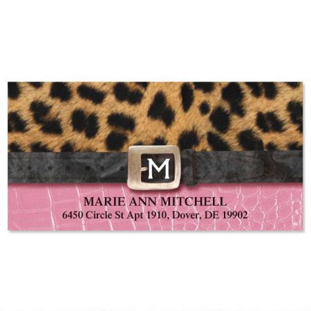 Fashionista Deluxe Return Address Labels