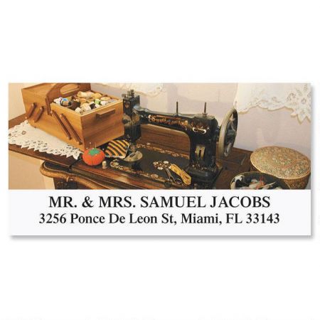 Sewing Deluxe Return Address Labels