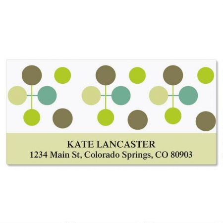 Citron Molecule Deluxe Return Address Labels