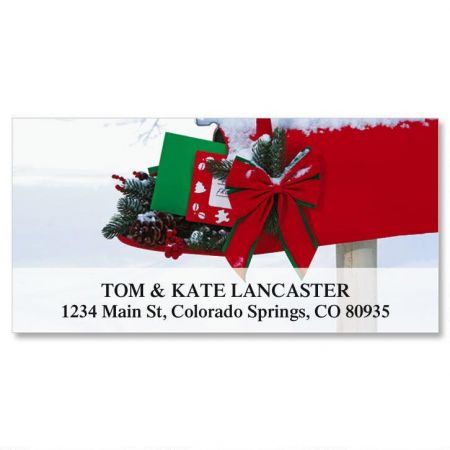 Country Mailbox Deluxe Return Address Labels