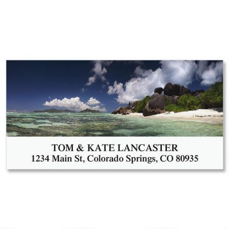 Rocky Coast Deluxe Return Address Labels