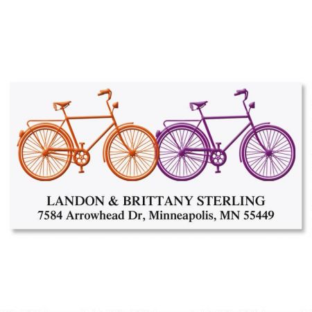 Just Married Deluxe Return Address Labels