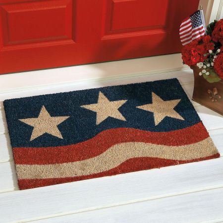 Stars & Stripes Coir Doormat