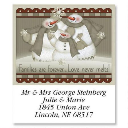 Love Never Melts Select Return Address Labels