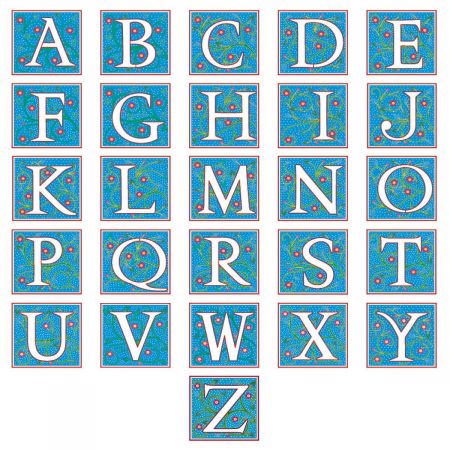 Nabel Monogram Select Return Address Labels