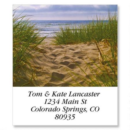 Beach Path Select Return Address Labels