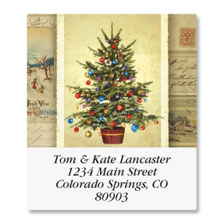 Victorian Tree Select Address Labels