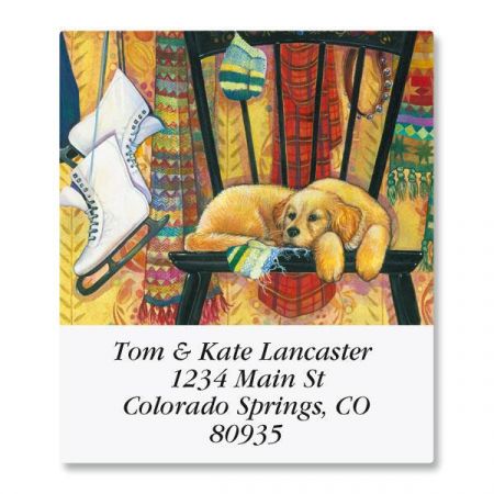 Peaceful Pup Select Return Address Labels