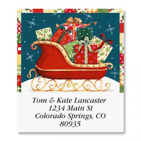 Sleigh Select Return Address Labels