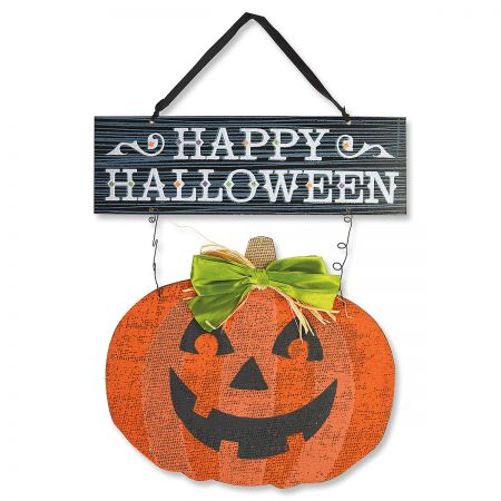 Happy Halloween Jack-o’-Lantern Sign | Colorful Images