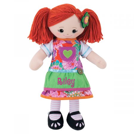 Red hair cheap rag doll