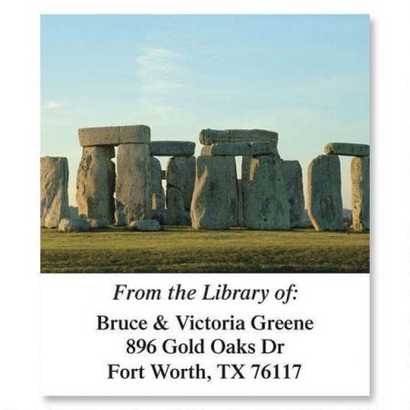 Wonders of the World Bookplates (6 Designs)