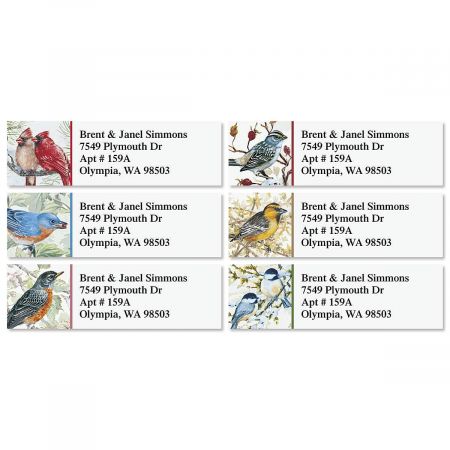Garden Friends Classic Return Address Labels (6 Designs)