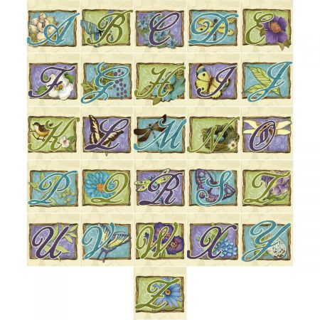 Script Alphabet Select Return Address Labels