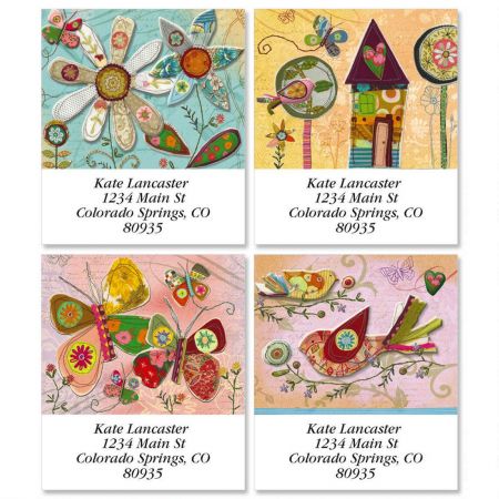 Heartstrings Select Return Address Labels (4 Designs)
