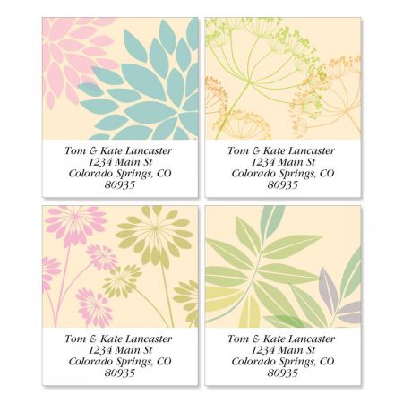 Bella Silhouette Select Return Address Labels (4 Designs)